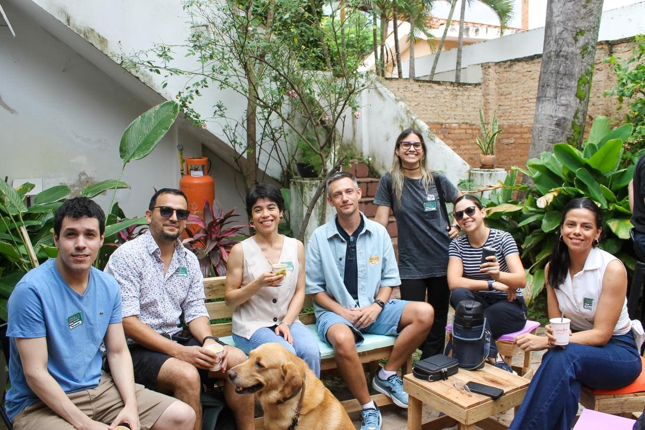 Spanglish community meetup in Paraguay