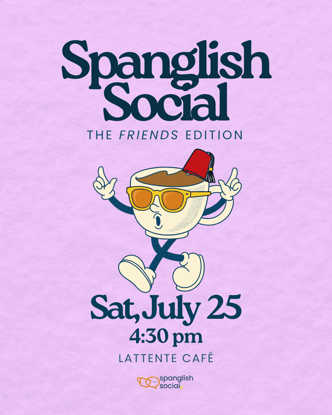 Spanglish Social - July 25 - Spanglish language exchange event in Asunción